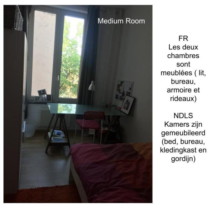 Chambre meublée