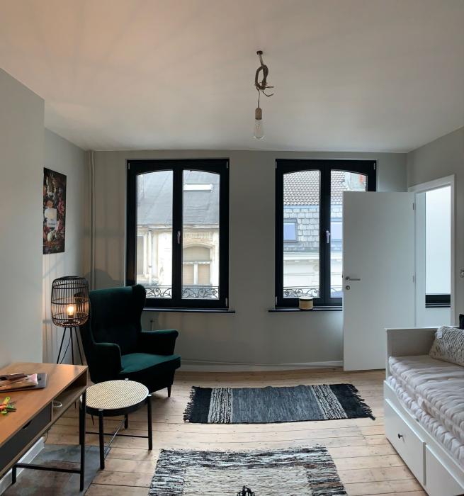 Kot 25 m² in Brussel centrum