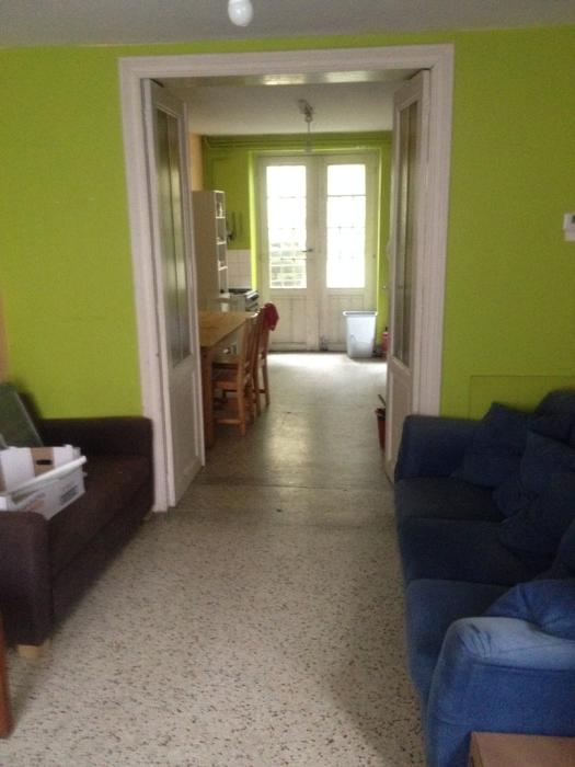 Salon - Cuisine - Jardin