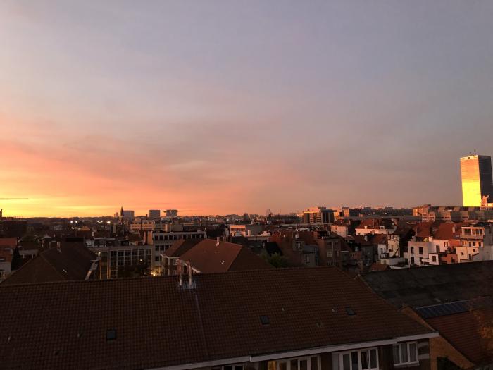 La vue depuis la cuisine