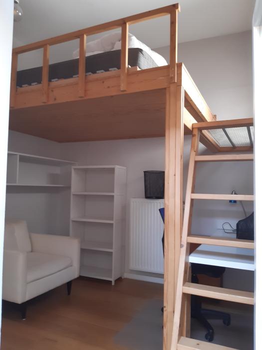 与房东合租 10 m² 在 Brussels Ixelles : Bascule