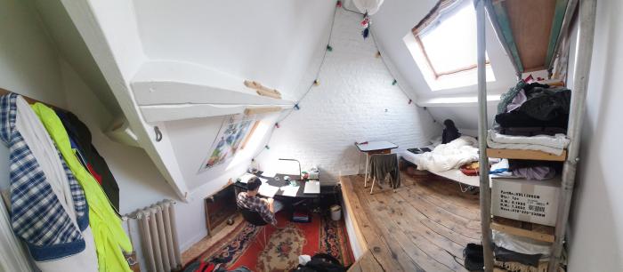 共享租房 18 m² 在 Brussels Etterbeek / Europe