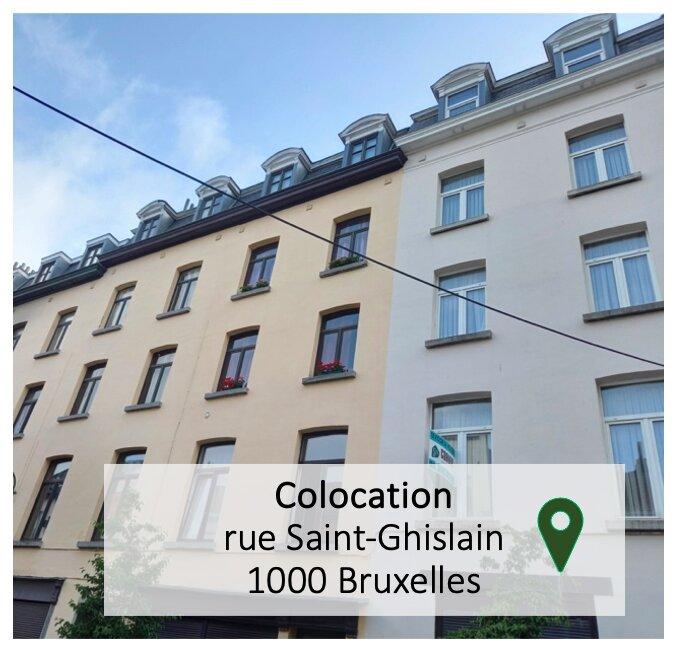 共享租房 280 m² 在 Brussels center