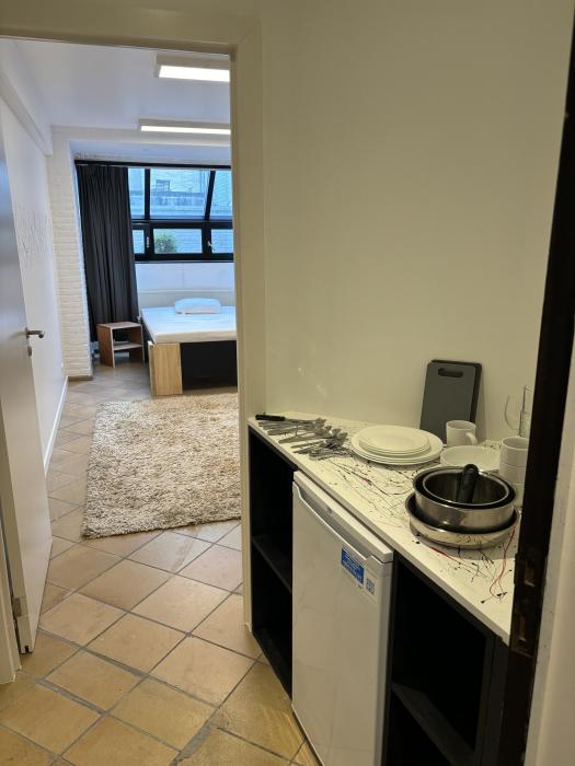 Kamer in residentie 19 m² in Brussel Sint-Gillis