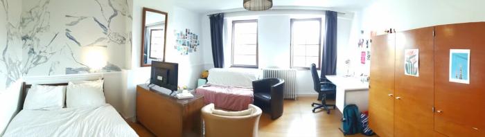 Kot 28 m² in Brussel centrum