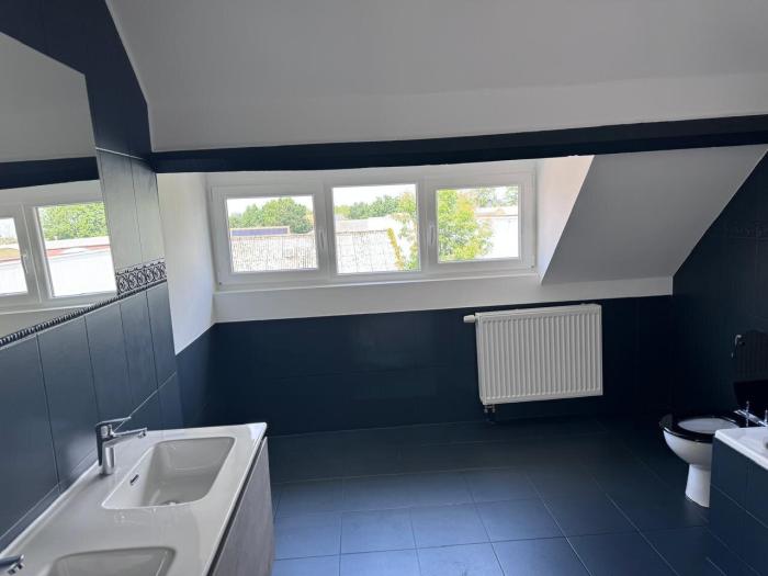 salle de bain entièrement réno