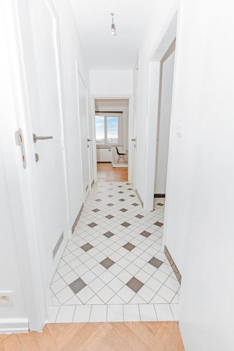 Couloir menant vers chambre