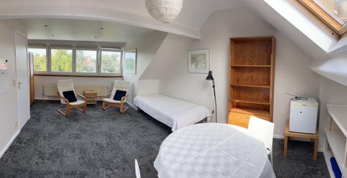 与房东合租 30 m² 在 Brussels Woluwe-Saint-Lambert
