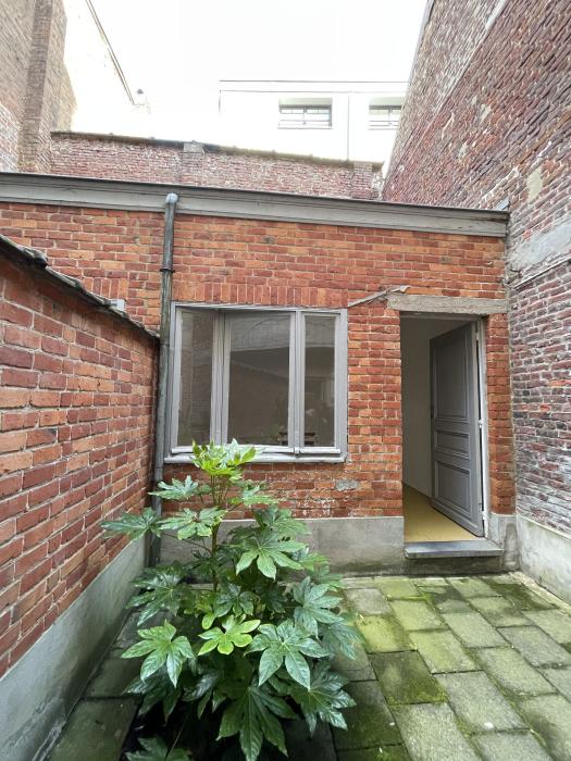 Cour jardin privative