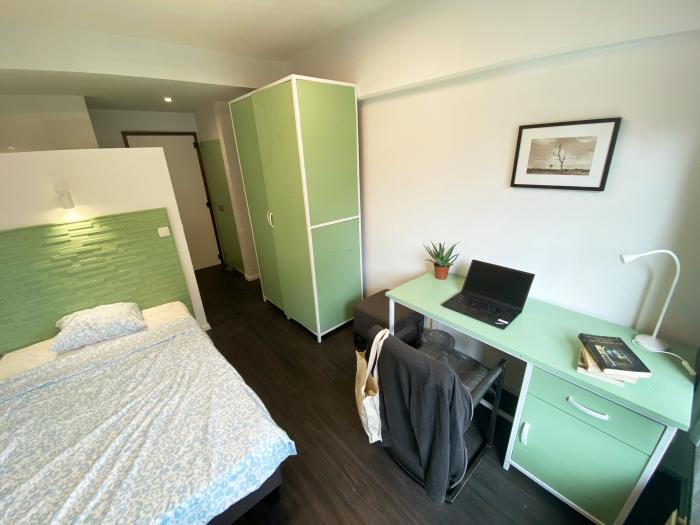 Chambre en résidence 16 m² à Bruxelles Saint-Gilles