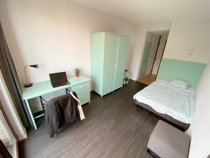 Chambre en résidence 18 m² à Bruxelles Saint-Gilles