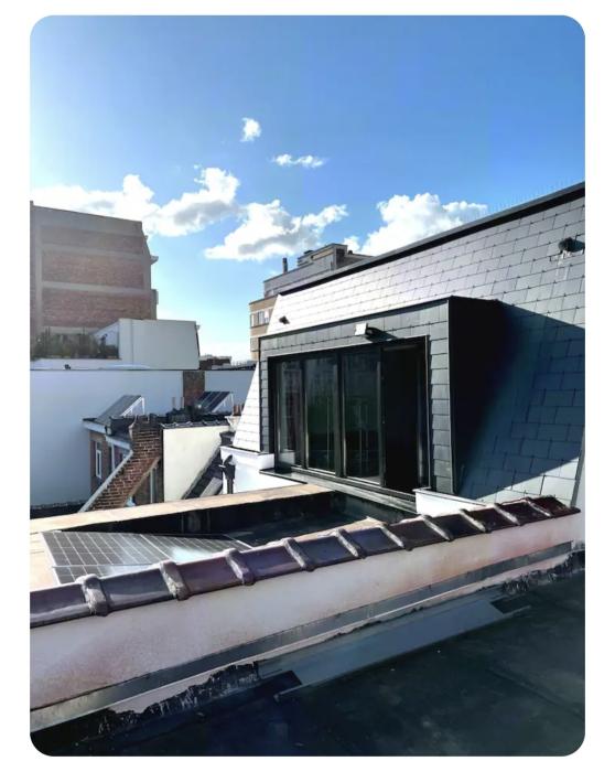 单人间 25 m² 在 Brussels Schaerbeek