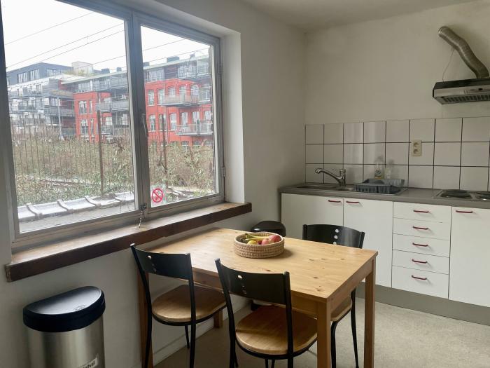 Second kitchen on the upper floor