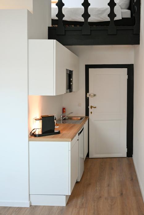 entrée chambre kitchenette pri