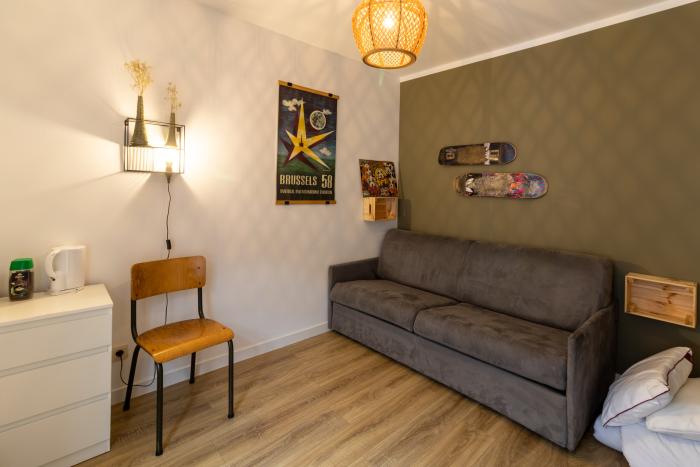 Kamer in residentie 25 m² in Brussel centrum