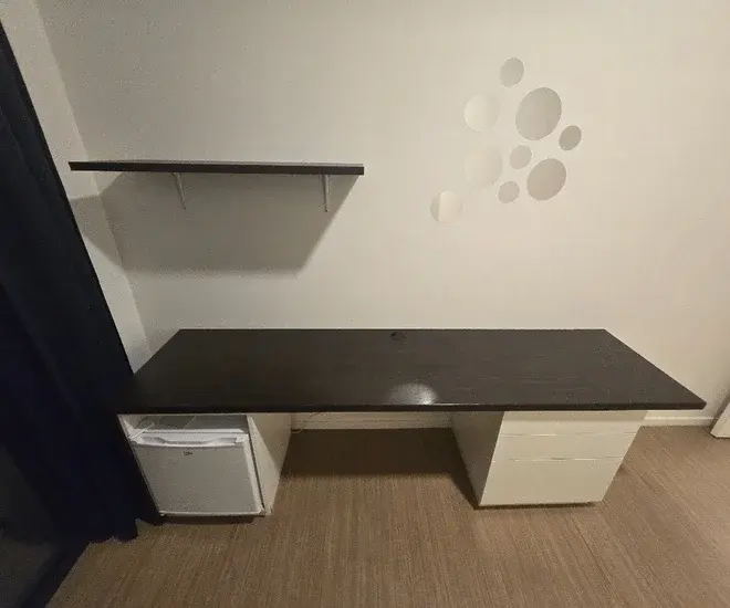 Studeopolis Desk and Fridge