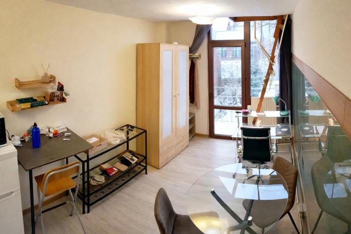 Studio 24 m² in Brussel centrum