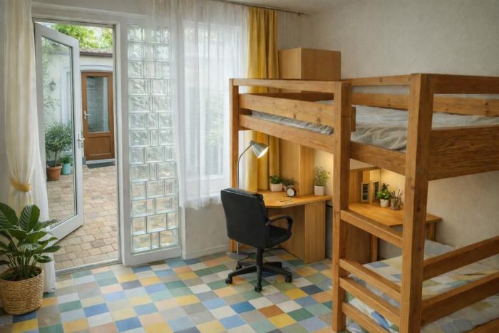 🟢 FR 💚 La résidence au calme baigne dans une ambiance de vacances 💙 NL 🔵 De rustige residentie baadt in een vakantiesfeer 💜 EN 🟣 The quiet residence bathes in a holiday atmosphere.