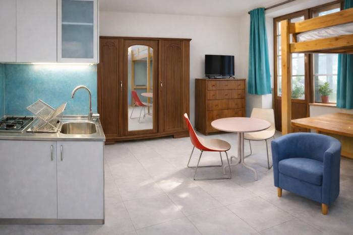 Studio 27 m² in Brussel centrum