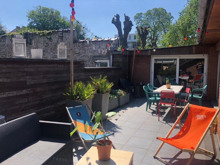 Terrasse ensoleillée