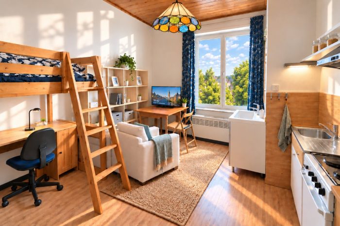 Studio 16 m² in Brussels Jette
