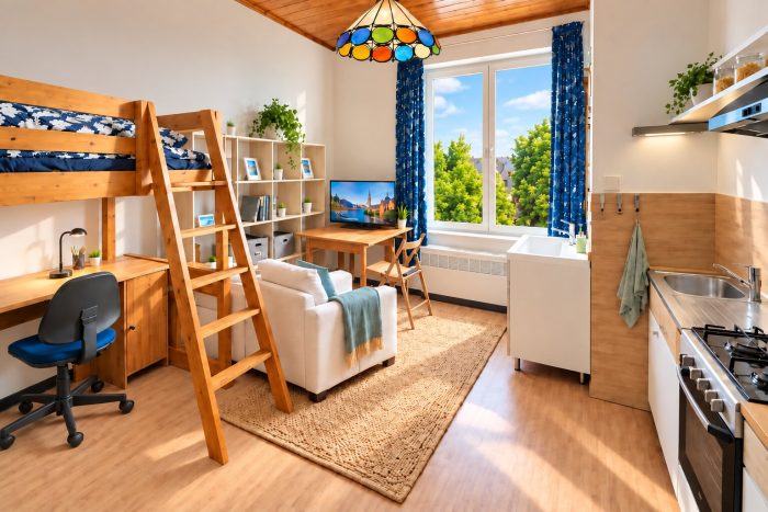 Studio 16 m² à Bruxelles Jette
