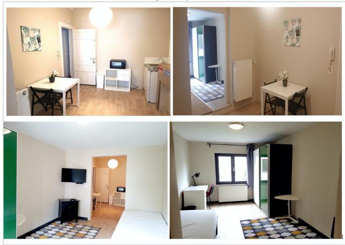 Kot 25 m² in Brussel Elsene : kerkhof