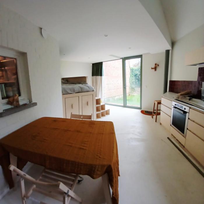 Studio 23 m² in Brussel Haren