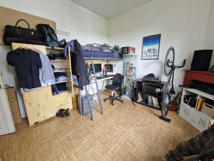 Student room 16 m² in Brussels Saint-Gilles