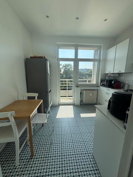 Kitchen and balcony