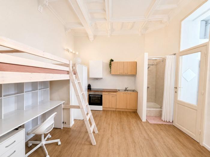 Studio 24 m² in Brussel Etterbeek Europa
