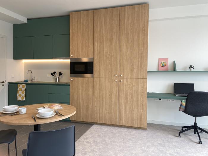 Studio 35 m² in Brussels Anderlecht