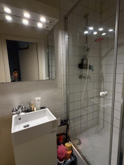 Douche du haut