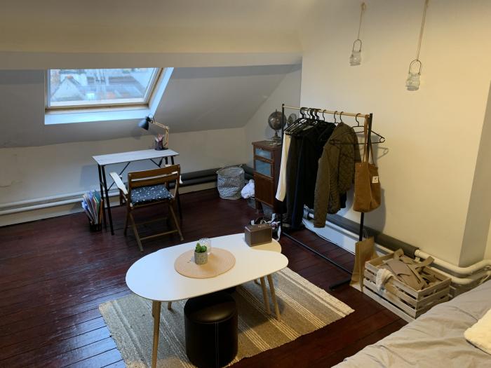 Student room 25 m² in Brussels center