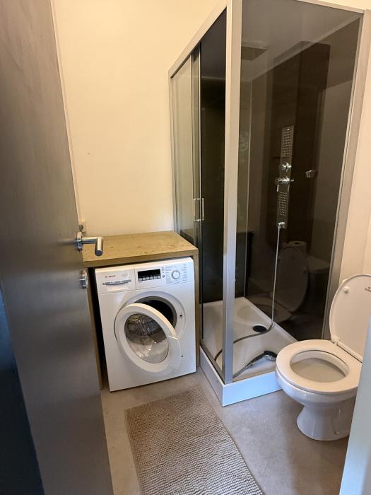 salle de bains + lave linge