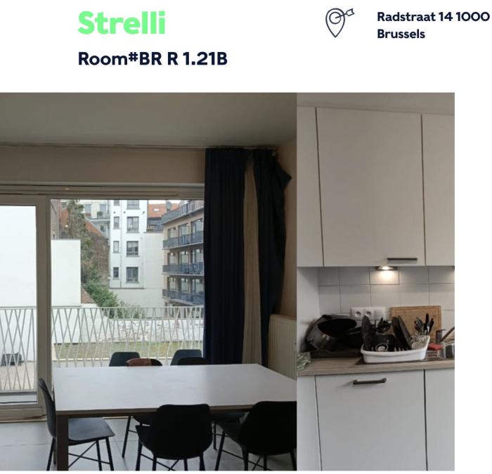 Colocation 56 m² à Bruxelles Centre