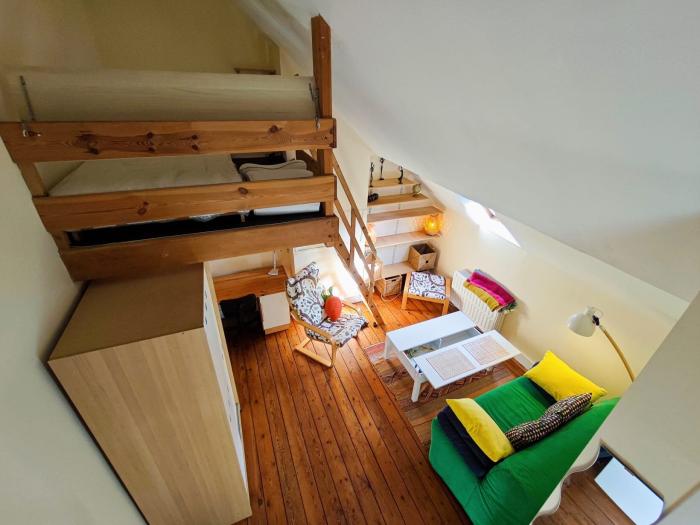Vue depuis petite mezzanine