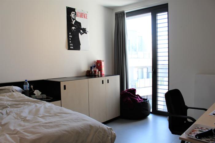 Kot 18 m² in Brussel Elsene : Naamsepoort / Flagey