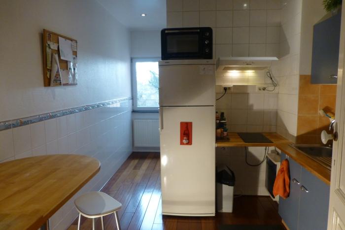 Kitchen overlooking gardens