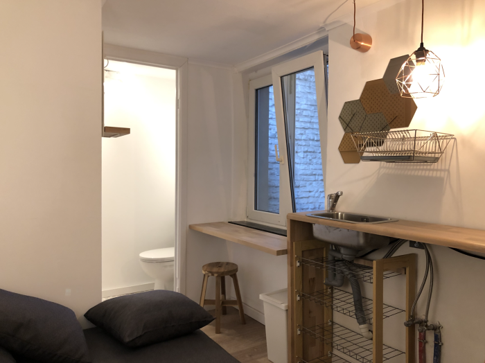 Studio 10 m² in Brussels center