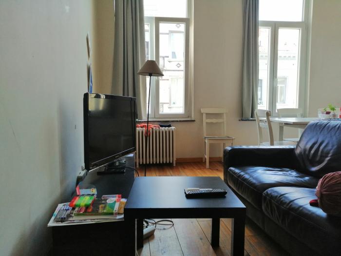 Salon avec télévision