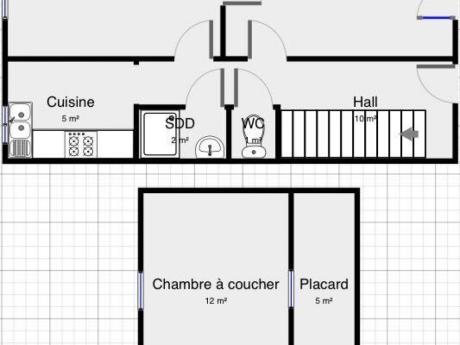Appartement 60 m² in Brussel Elsene : kerkhof