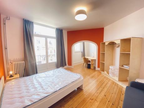 Chambre en résidence 20 m² à Bruxelles Schaerbeek / St-Josse