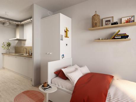 Studio 22 m² à Bruxelles Centre