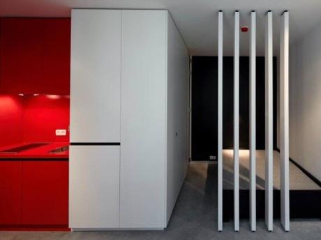 Studio 26 m² in Brussel centrum