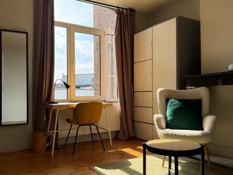 Kot 20 m² à Bruxelles Saint-Gilles