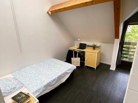 Chambre en résidence 18 m² à Bruxelles Saint-Gilles