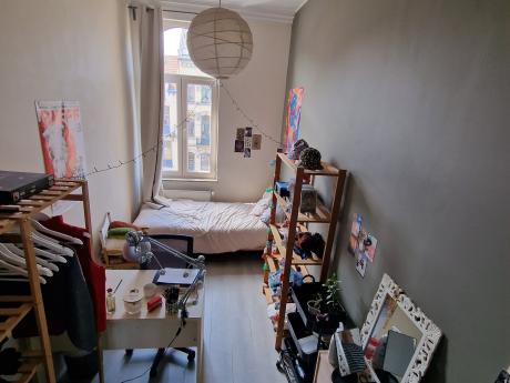 Kot bij bewoner 18 m² in Brussel Schaarbeek