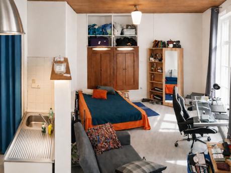 Studio 38 m² in Brussel Elsene : Naamsepoort / Flagey