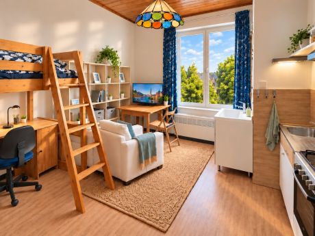 Studio 16 m² à Bruxelles Jette